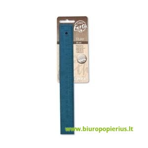  Liniuotė Linex Rewood 22 cm, mėlyna