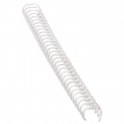  Metalinės spiralės Fellowes, 10 mm, 100 vnt., balta