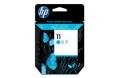 Hewlett-Packard 11 Cyan Printhead Mėlyna, galvutė, 24000 psl.