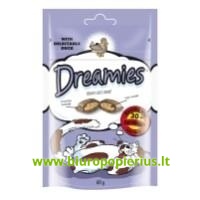  Skanėstai katėms DREAMIES, su antiena, 60 g - 2 pak.