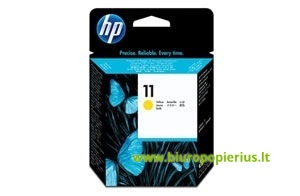 Hewlett-Packard 11 Yellow Printhead Geltona, galvutė, 24000 psl.