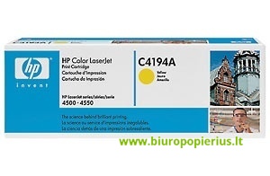 Hewlett-Packard C4194A Geltona, 6000 psl.
