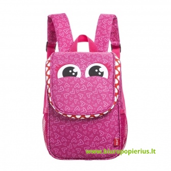  Pietų dėžutė su petnešomis, ZIPIT, Wildlings Lunch Bag, LBWD-HIPS, Rožinės sp.