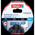  Ypač stipri dvipusė tvirtinimo juosta TESA Powerbond Ultra Strong, 5m x 19mm