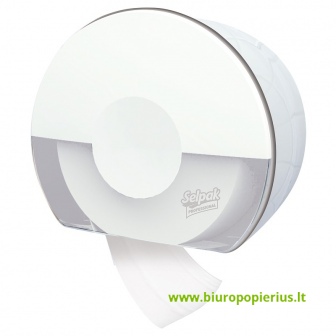  Dozatorius SELPAK Professional Touch Jumbo, tualetiniui popieriui, baltas, vnt