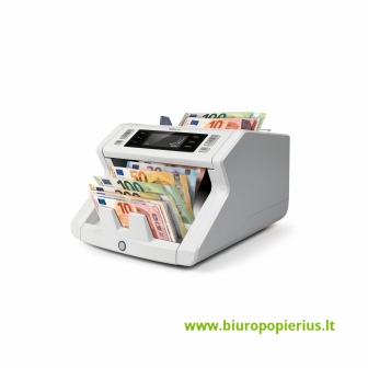  Automatinis banknotų skaičiavimo ir tikrinimo aparatas  SAFESCAN 2265, pilkos sp.