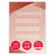  Laminavimo vokeliai GBC A4 175Mic (100 vnt.)