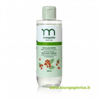  MARGARITA Micelinis vanduo su šermukšnių ekstraktu ir biokolagenu 200ml