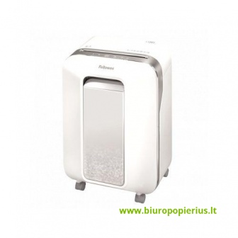  Fellowes Powershred popieriaus naikiklis LX201 baltas