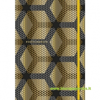  Užrašų knygutė Schoolboy, A5, 80 lapai, taškeliais