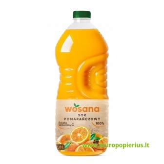  Sultys WOSANA, apelsinų, 100% 2.8 l, PET