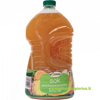  Sultys WOSANA, multivaisių, 100% , 2.8 l, PET