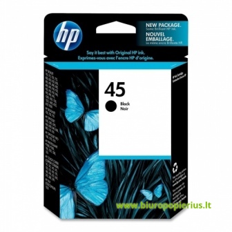 Hewlett-Packard 45 (51645A) Juoda, 830 psl.