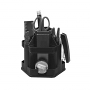  Užpildyta pieštukinė FOROFIS, pasukama, juoda