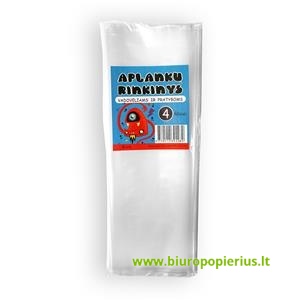  Aplankų rinkinys vadovėliams ir pratyboms, 4 klasė