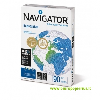  Popierius NAVIGATOR Expression, 90 g/m2, A3, 500 lapų