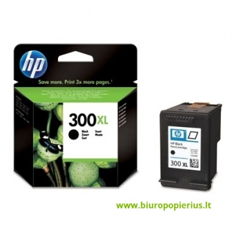 Hewlett-Packard 300 XL Black Juoda, 600 psl.