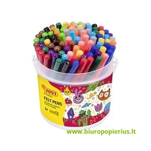 Flomasteriai JOVI Tube, 96 vnt. 