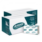  Popieriniai rankšluosčiai AMOOS, 2 sluoksniai, 160 lapų, 21x25 cm, 20 vnt.