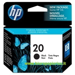 Hewlett-Packard C6614D/20 Juoda, 450 psl.