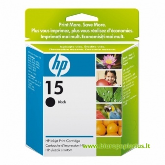 Hewlett-Packard 15 (C6615DE) Juoda, 495 psl.