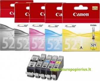 Canon CLI-521Y Geltona, 9 ml