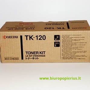 Kyocera TK-120 Juoda, 7200 psl.