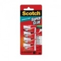  Super stiprūs momentiniai klijai SCOTCH, 4 x 0,5g