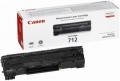 Canon Cartridge 712 + Hewlett-Packard CB435A Juoda, 1500 psl.