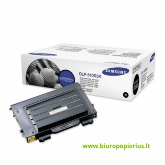Samsung CLP-510D3K Juoda, 3000 psl.