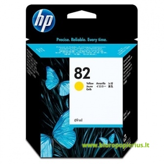 Hewlett-Packard 82 Y (C4913A) Geltona, 1750 psl.