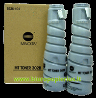 Minolta 302B Juoda, 2 vnt.