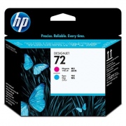 Hewlett-Packard 72 Magenta and Cyan Printhead Purpurinė ir mėlyna galvutė,