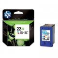 Hewlett-Packard 22XL (C9352CE) Spalvota, 415 psl.  	