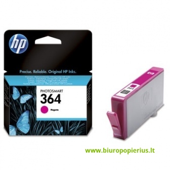 Hewlett-Packard 364 M (CB319EE) Purpurinė, 300 psl.