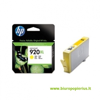 Hewlett-Packard 920 XL (CD974AE) Geltona, 700 psl.