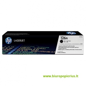 Hewlett-Packard 126A Bk (CE310A) Juoda, 1200 psl.