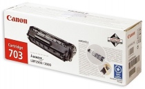 Canon Cartridge 703 + Hewlett-Packard Q2612A Juoda, 2000 psl.