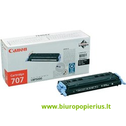 Canon Cartridge 707 bk + Hewlett-Packard Q6000A Juoda, 2500 psl.