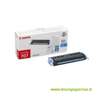 Canon Cartridge 707 C + Hewlett-Packard Q6001A Mėlyna, 2000 psl.