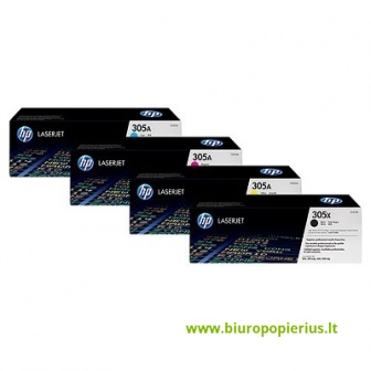 Hewlett-Packard 305A (CE410A) Juoda, 2200 psl.