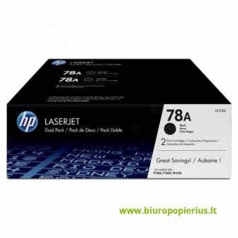 Hewlett-Packard CE278AD 2 vnt. Juoda, 2100 psl.