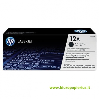 Hewlett-Packard Q2612AD 2 vnt. Juoda, 2000 psl.
